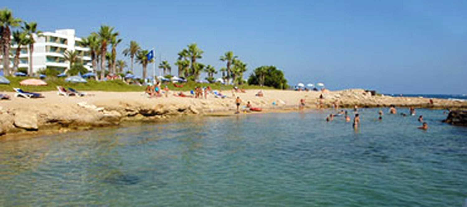 Pachyammos Beach, Kato Pafos (Paphos) - Blue Flag