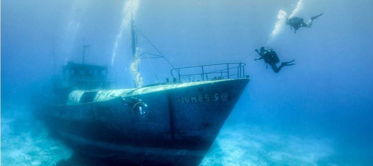 Αλιευτικό Σκάφος Νέμεσις III Χώρος Κατάδυσης