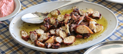 Octopus with Oregano