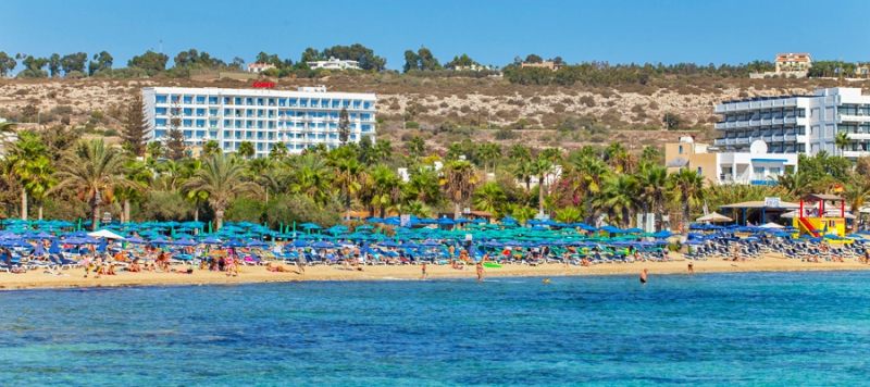 Die blaue Flagge - Strand von Pantachou