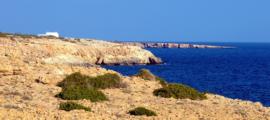 Rundwanderweg zwischen Konnoi und der Kapelle der Agioi Anargyroi - Bezirk Ammochostos (Famagusta), Kap-Greco-Nationalpark