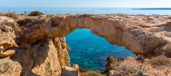 Sea Caves - Agioi Anargyroi (Linear) - Ammochostos (Famagusta) District, Cape Gkreko National Forest Park Nature Trail