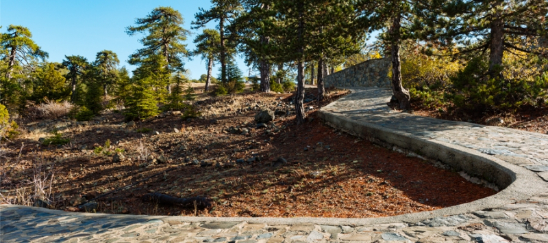 Parcours cyclable Pitsylia - Troodos